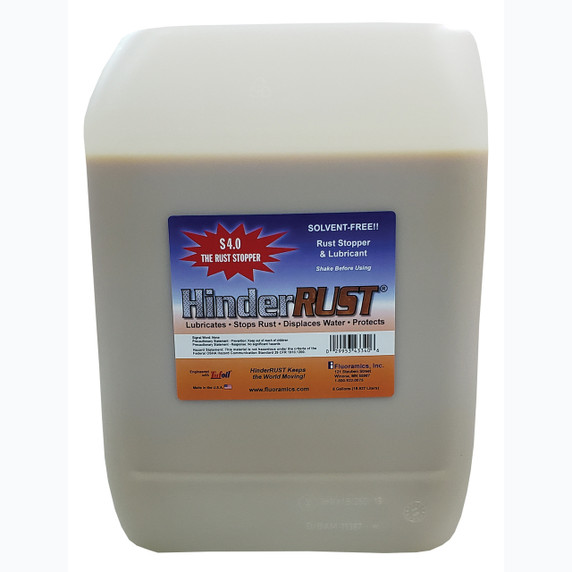 Fluoramics 9443340 Hinderrust S4.0 18.9 L Carboy (640 Fl Oz)