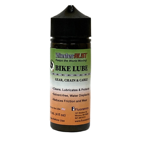 Fluoramics 9644222 Hinderrust Bike Chain Lube 118 ml. Bottle (4 Fl Oz)