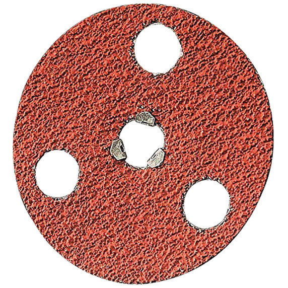 Norton 66254468391 4-1/2” Blaze AVOS F980 Ceramic Alumina Speed-Lok Fastener See-Thru Fiber Discs, 50 Grit, Coarse, 10 pack