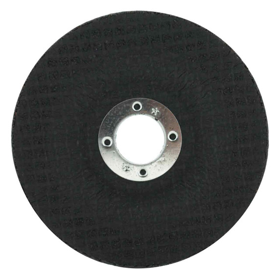 United Abrasives SAIT 20060 4-1/2x1/4x7/8 A24N Fast Grinding Metal/Stainless No Hub Type 27 Grinding Wheels, 25 pack