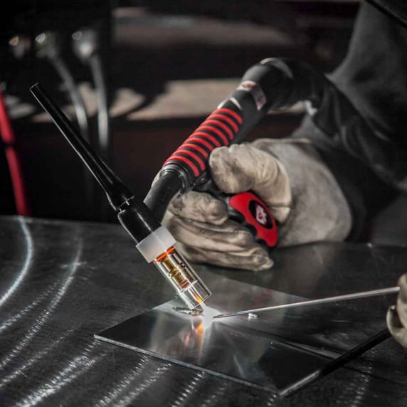 CK UltraTIG FL250 Water Cooled TIG Torch Kit, Flex-Loc, 250A, 25', 3-Pc, Super-Flex, USFL2525SF