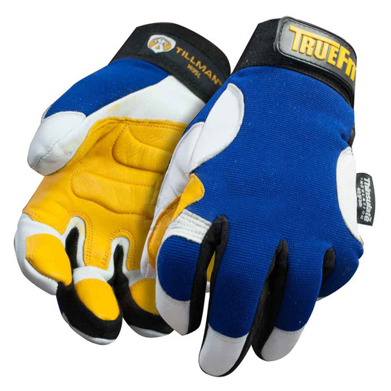 Tillman 1495 Ultra True Fit Top Grain Goatskin Lined Work Gloves, Medium