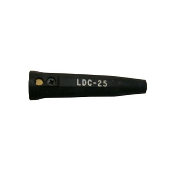 Lenco 05426 LDC-25 Black Female Dinse Cable Connector