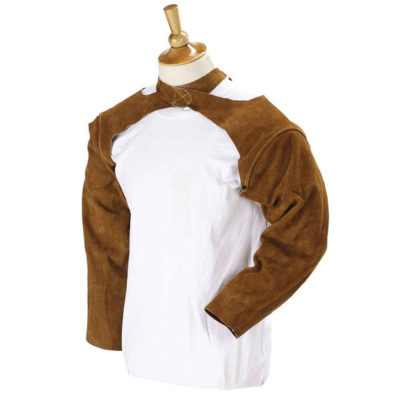 Black Stallion 25SLV Side Split Cowhide Sleeves with Sling Strap, 25"