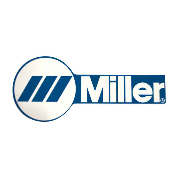 Miller 109844 Label, Miller 6.000 X 2.500 Horizontal