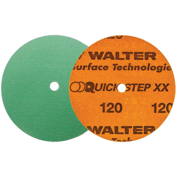 Walter 15V512 5" Quick-Step XX Sanding Discs with Cyclone Technology 120 Grit, 25 pack