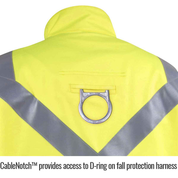 Black Stallion VF1110-HY Hi-Vis Class 2 FR Cotton Vest, 2X-Large