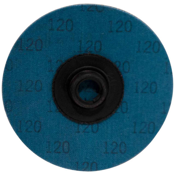 United Abrasives SAIT 52235 Sait-Lok 3" 2A Aluminum Oxide Laminated Grinding Discs 120 Grit, 50 pack