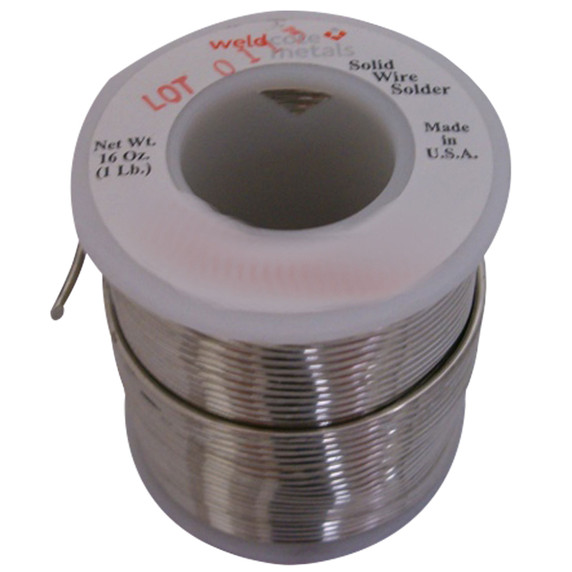 Weldcote Metals 96/4 Solder 1/16" X 1 lb. Spool