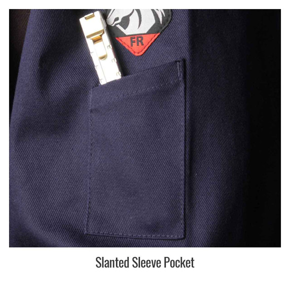 Black Stallion JF1633-NB BSX Hooded Welding Jacket, FR Cotton, Medium