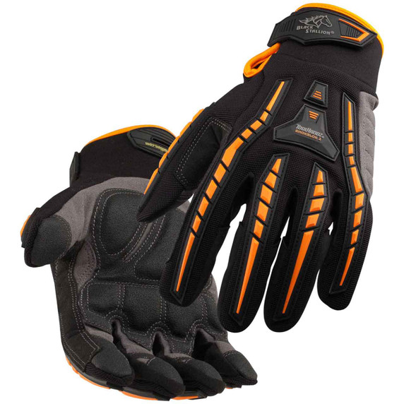 Black Stallion GX100 ToolHandz Anti-Impact Glove with BumpPatch, 2X-Large