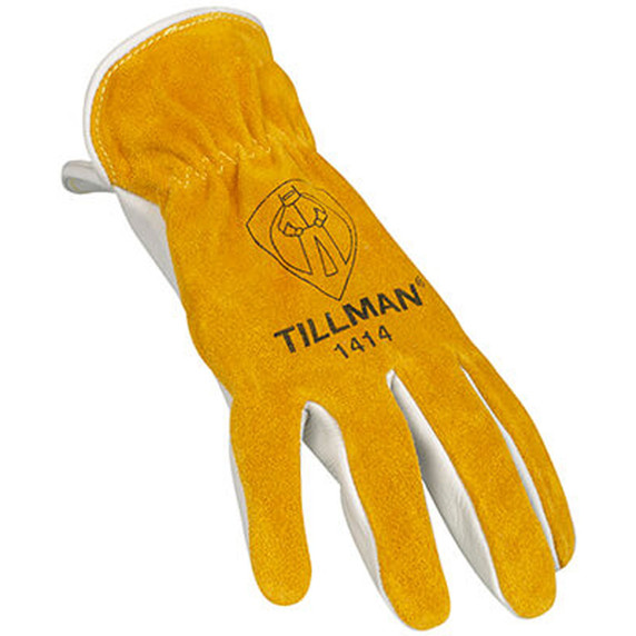Tillman 1414 Top Grain/Split Cowhide Back Drivers Gloves, 3X-Large