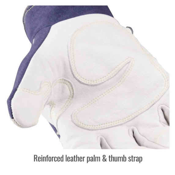 Black Stallion GX5015 ARC-Rated Goatskin & FR Cotton Mechanics Glove, 2X-Large