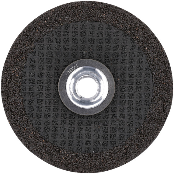 Norton 66252843326 4-1/2x1/4x5/8 - 11 In. NorZon Plus SGZ CA/ZA Grinding Wheels, Type 27, 20 Grit, 10 pack