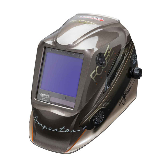 Lincoln Electric K4181-4 VIKING 3350 Auto Darkening Welding Helmet with 4C Lens Technology, Foose Impostor