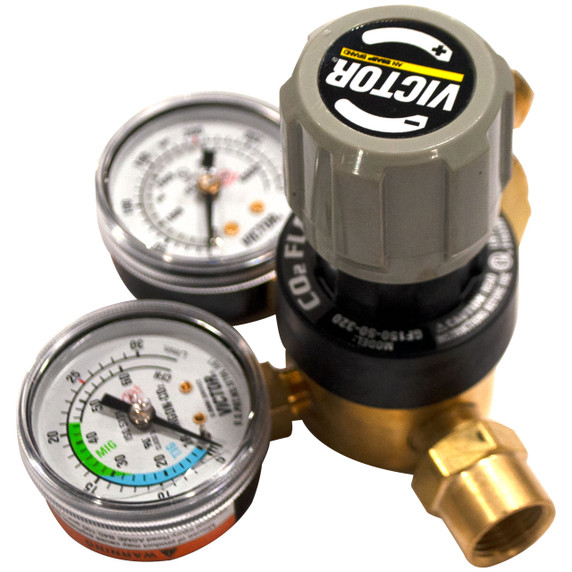 Victor 0781-4225 GF150-50-320 Light Duty Carbon Dioxide Flowgauge, CGA-320