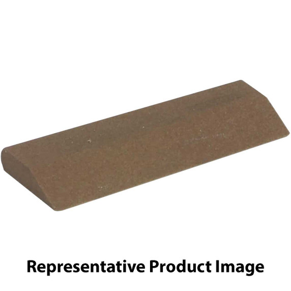 Norton 61463687220 2-1/4x7/8x3/16 In. India AO Abrasive Carving Tool Slips, Edge Shape 22, Medium Grit, 5 pack