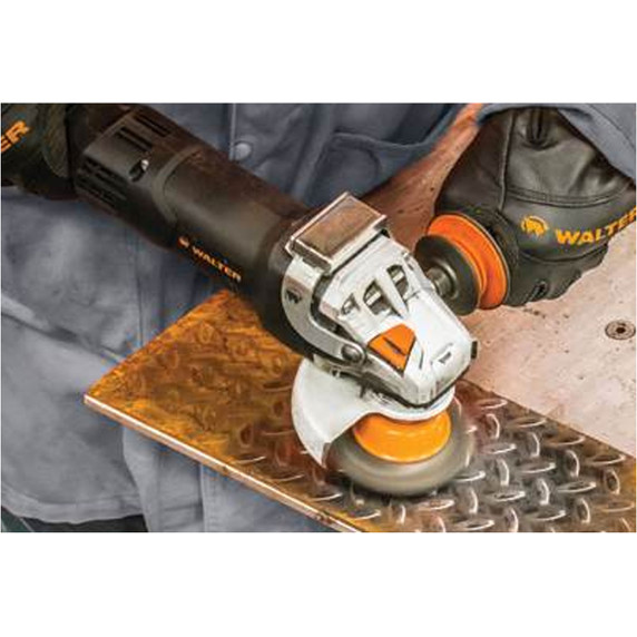 Walter 13G304 3" 5/8-11 Wire Cup Brush with Ring and Knot Twisted Wire .02 for Steel