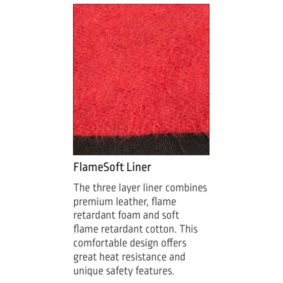 Lincoln Electric K2980 Premium Grain Cowhide MIG/Stick Welding Gloves, X-Large