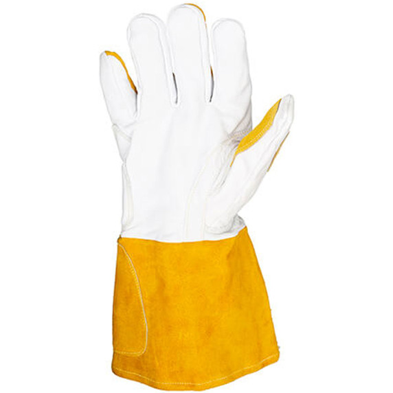 Tillman 49 Lined Top Grain Goatskin & Split Cowhide MIG Welding Gloves, X-Large