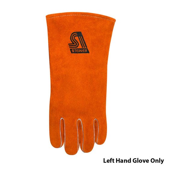 Steiner 2119Y Standard Shoulder Split Cowhide Stick Welding Glove, Left Hand Only, ThermoCore Foam Lined, Large