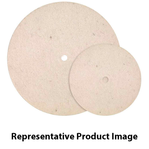 Walter 07T600 6" Quick-Step High Density Felt Finishing Polishing Discs, 5 pack