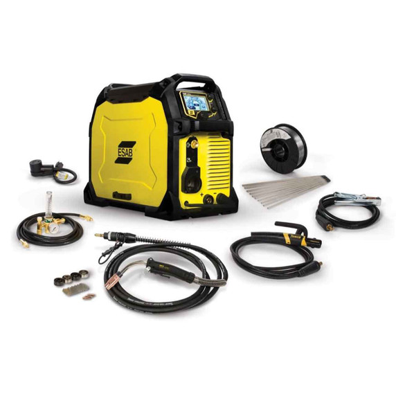 ESAB Rebel EMP 285ic Multi-Process Welder (MIG STICK TIG), 1 Phase with Cart, 0558102555