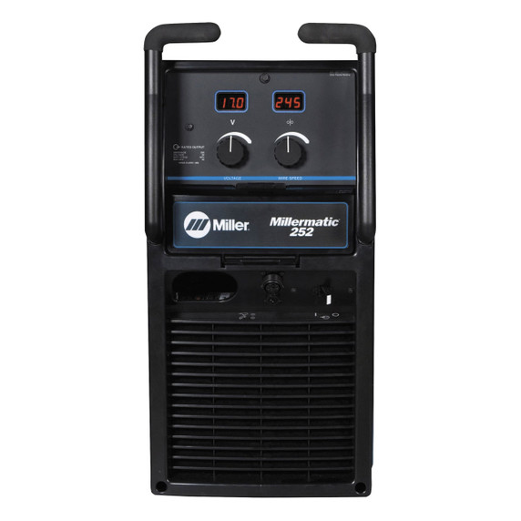 Miller 907321 Millermatic 252 MIG Welder 200-230 Volt w/ EZ-Change™ Low Cylinder Rack