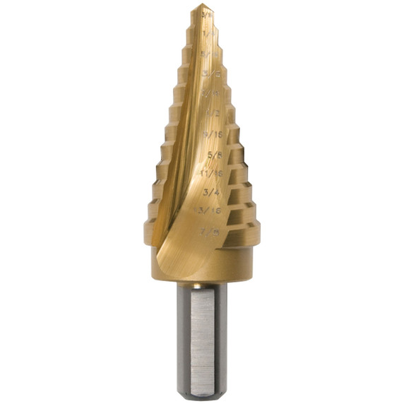 Hougen  35202 Step Drill  3/16 - 7/8"