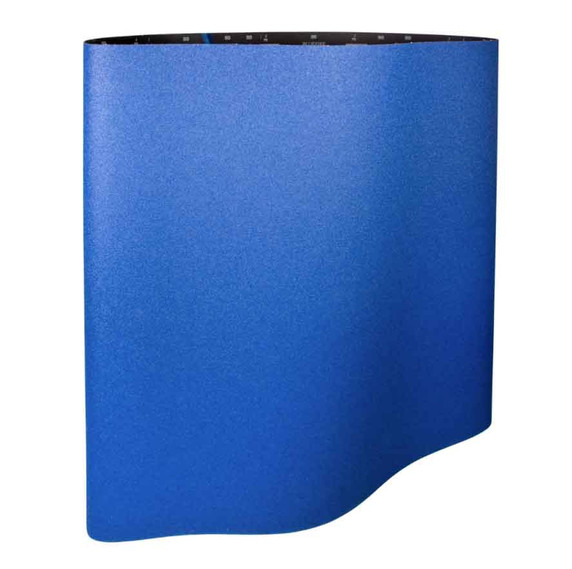 Norton 69957344781 25x48” BlueFire R823P Zirconia Alumina Cloth Wide Belts, 80 Grit, Coarse, 3 pack
