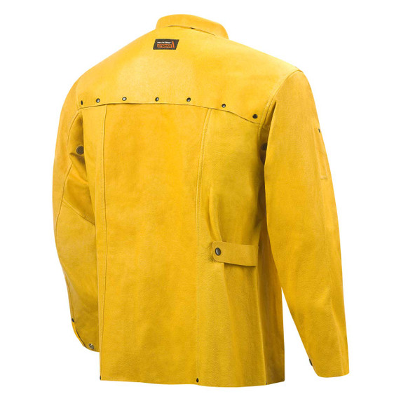 Steiner 92P6 Weld-Cool Lite Grain Pigskin Welding Jacket, 30", Yellow Tan, 2X-Large
