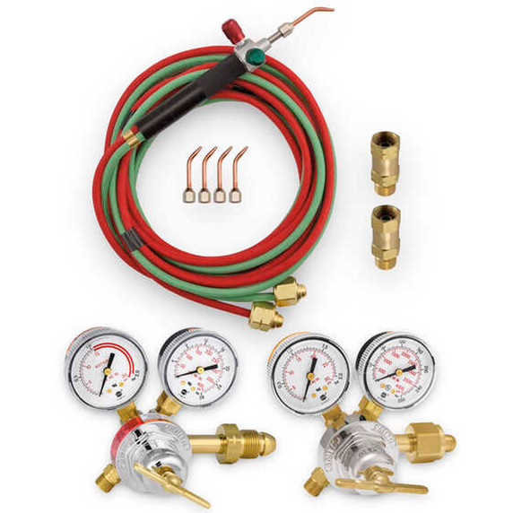 Miller Smith Little Torch With Regulators Propane 23-1003P Or Larger Acetylene Tanks