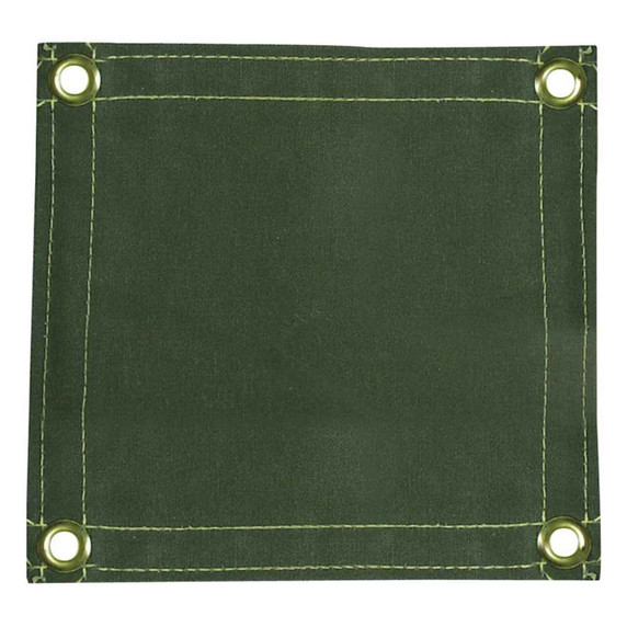 Tillman 583R66 6x6 ft Olive Drab Duck Replacement Welding Curtain with Grommets