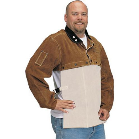 Black Stallion 21CS Split Cowhide Welding Cape Sleeves, 4X-Large