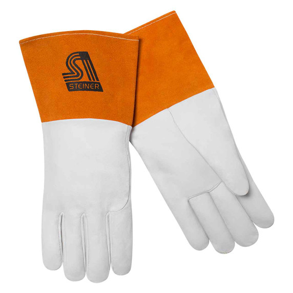 Steiner 0224 SensiTIG Premium Grain Kidskin Unlined TIG Welding Gloves, Small