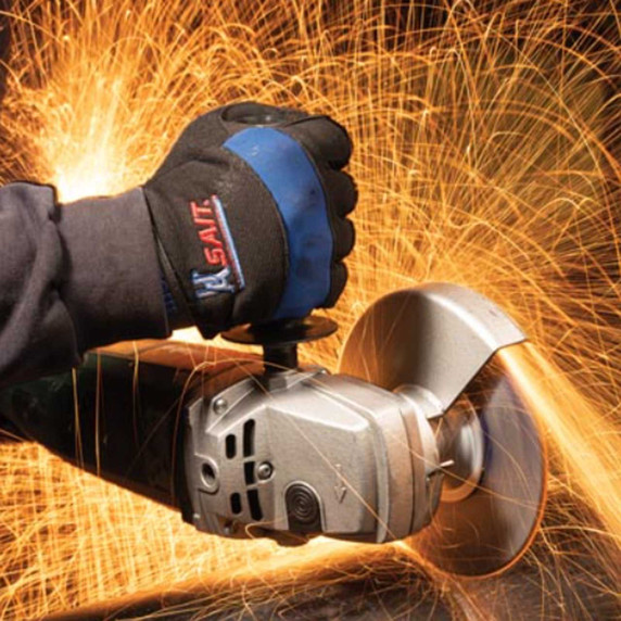 SAIT 22444 The Ultimate Pipeline™ Ceramic Type 27 Grinding Wheels 4-1/2" Diameter with 7/8" Arbor, Pack of 25