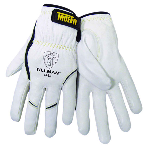 Tillman 1488 Truefit Top Grain Goatskin Tig Welding Gloves, 2X-Large
