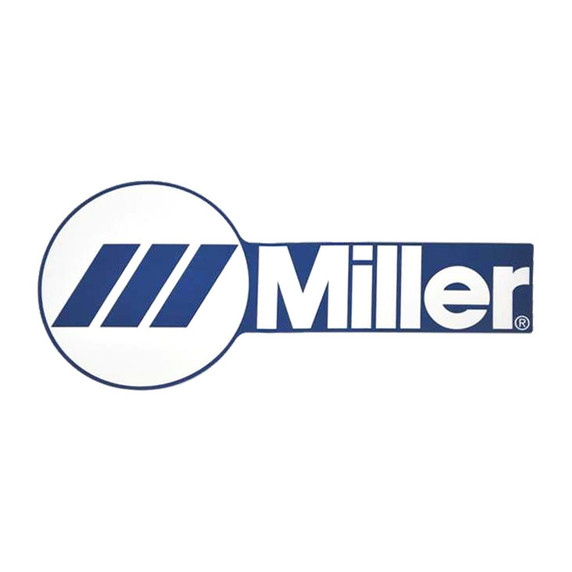 Miller 234534 Label, Miller 12.9847 X 5.375 Horizontal (replaces 121389)