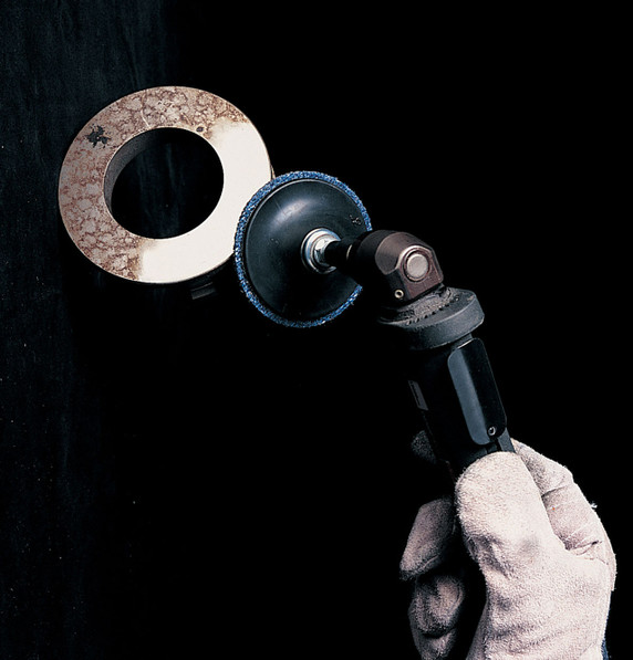 United Abrasives SAIT 77309 2" Sait-Lok-R Non-Woven Surface Conditioning Discs Very Fine Grit BLUE, 50 pack