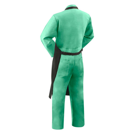 Steiner 13625 24 X 36 10 oz. Woven Carbonized Fiber Apron with Adjustable Waist & Neck Straps