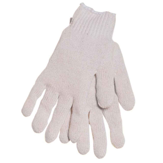 Tillman 1532 8 oz. Cotton/Polyester Knit Wrist Work Gloves, Large, 12 pack