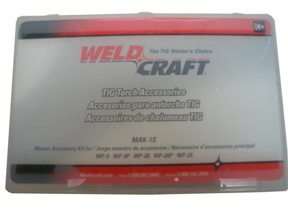 Miller Weldcraft MAK-1S Starter TIG Accessory Kit