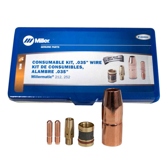 Miller 234611 Kit, Consumable M-25 MIG Gun .035 Wire