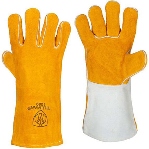 Tillman 1050 14" Premium Side Split Cowhide Welding Gloves, Large