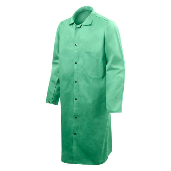 Steiner 1036-X 45" 9oz. Green FR Cotton Jacket, X-Large