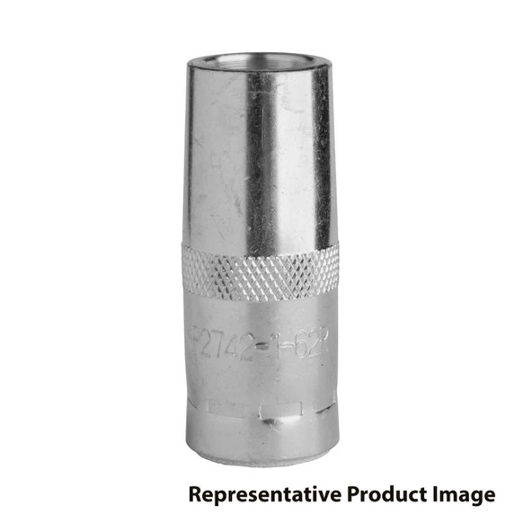 Lincoln Electric KP2742-2-50S Nozzle, Slip-on, 1/8SO, 1/2 ID