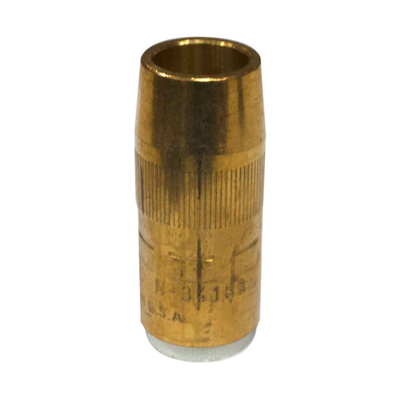 Bernard N-3418B Nozzle, Centerfire, 3/4 Orifice, 1/8 Recess, Brass, 10 pack