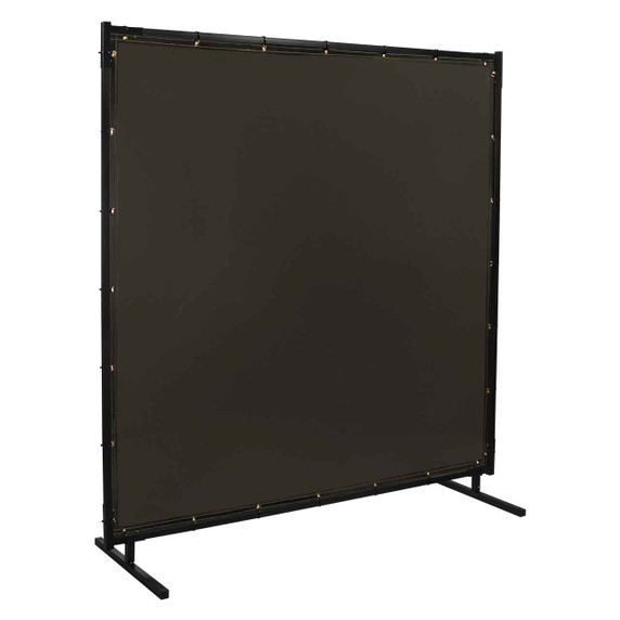 Steiner 532HD-6X8 Protect-O-Screen HD with Gray Transparent Vinyl FR Welding Screen with Frame