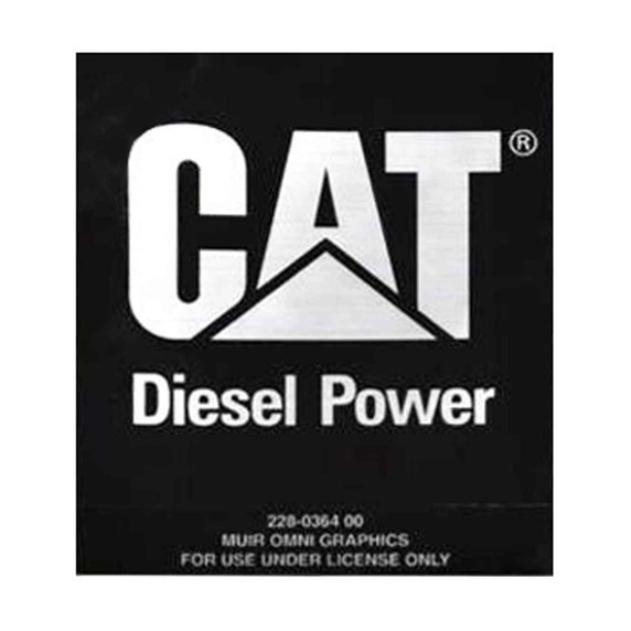 Miller 218002 Label, Cat Diesel Power 4.000 X 4.000