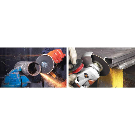 Walter 11T862 6x5/64x7/8 COMBO ZIP Cut-Off Wheels Cutting and Deburring Non-Contaminating Type 27 Grade A60, 25 pack